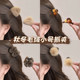 Autumn and winter plush bangs small grabber women's high-end 2025 new hairpin side clip side half-tied hair clip headwear