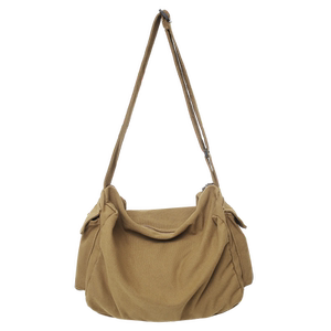 Large -capacity retro canvas messenger bag Men's backpack casual Japanese -style shipyard bag shoulder bag travel commute bag