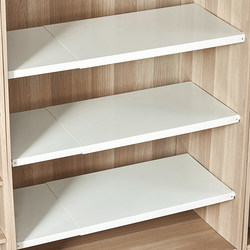 Adjustable Shelf Dividers for Wardrobe Cabinets, Extendable Kitchen Shelf Dividers, Iron Storage Racks, No-Drill Partition Dividers