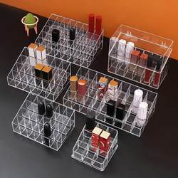 Perfume Sample Storage Box Desktop Cosmetics Classification Mini Lipstick Box Storage Classification Grids Shelf Organization