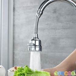 Kitchen Faucet with Hot and Cold Water, Pull-Out, Fully Adjustable, Splash-Proof Copper Faucet for Home Use, Showerhead for Sink, Dishwashing