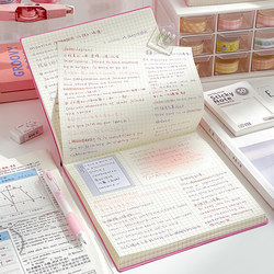 Class 2, Grade 3 Notebook, Grid Notebook, High-Quality Square Notebook, Essential Item for College Students Preparing for Graduate School, Back-To-School Essentials, Popular Diary, Journal, Excerpt Notebook, Girls' Notebook