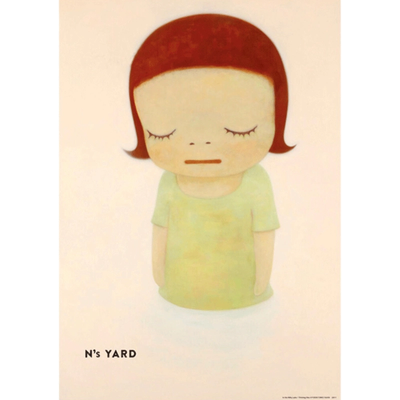 Death NYC奈良美智村上隆版画death nyc限量版画太阳花卧室装饰画