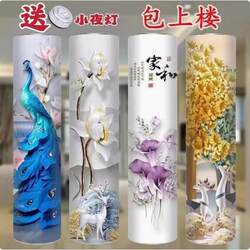 Cylindrical Rotating Shoe Cabinet New 2024 Popular Home Living Room Storage Cabinet Integrated Wall Door Entry Shoe Rack