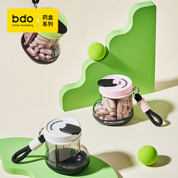 Medicine Dispensing Box, Portable, Three Meals a Day, Seven Days a Week, Mini Medicine Box, Portable Pill and Tablet Storage Box