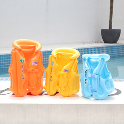 Children's Life Jacket Swimsuit Inflatable Swimsuit Children's Baby Children's Surfing Beginner Vest Swimming Ring Air Cylinder
