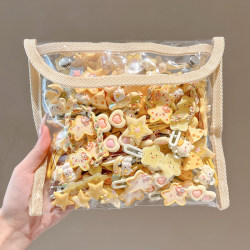 Dopamine Hair Clip for Girls, Cute Cartoon Bear Hairpin, 2026 New Style Children's Hair Clip, Side Bangs Clip