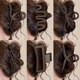 Coffee large size women's new hair clips for 2025 hairpin back head tray hair volume shark clip hairpin headdress