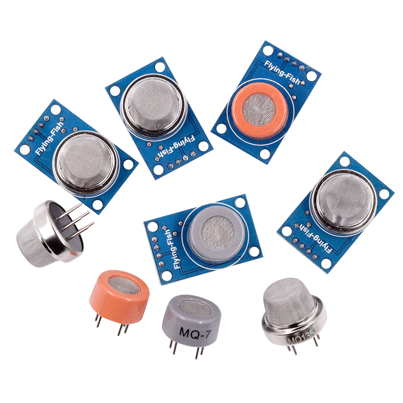 Gas Sensor With Blue Box Module Beckham MQ Series Gas Sensor Module for Smoke, Alcohol, Methane ...