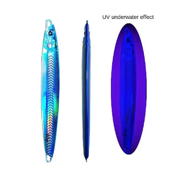 Slow Falling JIg Lure Fishing UV Jig 3D Print Angler-Taobao