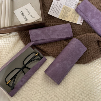 
Good-looking purple ~ anti-pressure! Glasses case is easy to use