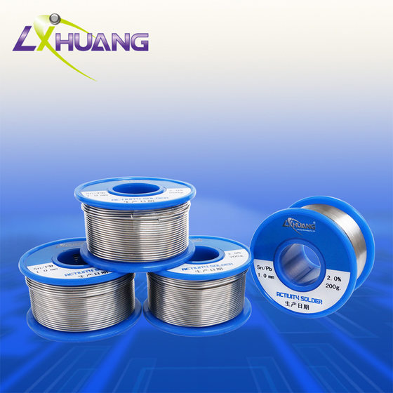 
Directly supplied from the manufacturer, leaded solder wire with bright solder joints Sn62Pb36Ag2 tin wire cored low temperature tin wire 1.0mm