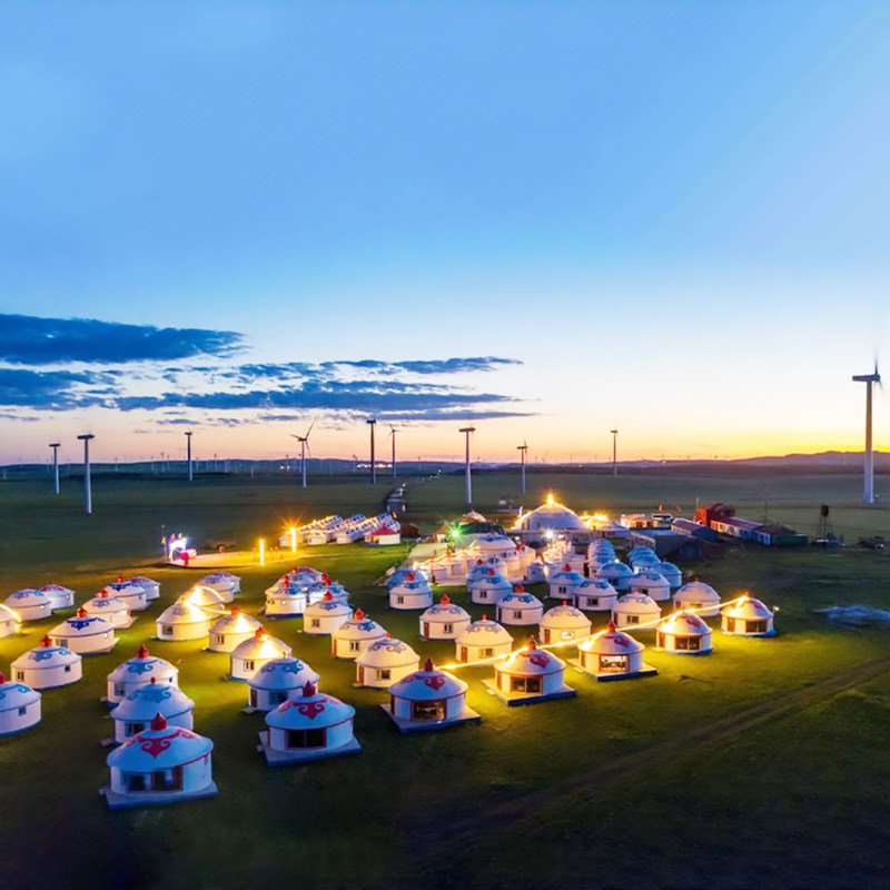 呼和浩特出发 辉腾锡勒草原+乌兰哈达火山+响沙湾5天4晚私家团