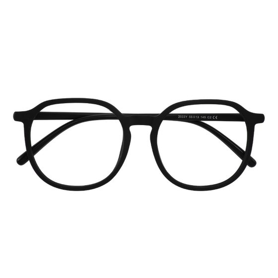 
Extra large frame 150mm matte black frame glasses for myopia women can match with a degree of bare face artifact round big face eye frame