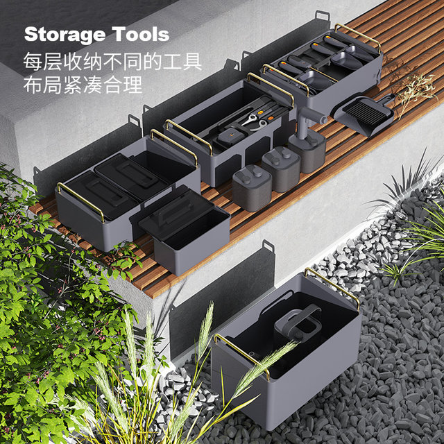 Jimmy home gardening tool set gardening flower hoe household tools flower pruning shears shovel tool box