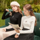 [XL] Tang Lion Autumn and Winter knitted bottoming shirt Female new versatile sweater semi -high -necked
