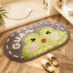 Bathroom Non-Slip Floor Mat Cartoon Water-Absorbent Special Foot Mat Bathroom Mat Toilet Door Quick-Drying Carpet