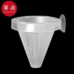 Red Worm Feeder Aa1Sq301 - Funnel Feeding Ring Cup for Feeding Fish, Nematode Cup to Prevent Scattering, Fish Tank Feeding