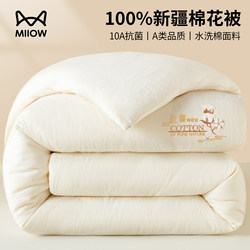 2025 New Xinjiang Pure Cotton Quilt, Winter Quilt, Thickened and Warm Cotton Quilt Core, Spring and Autumn Bedding, Cotton Batting, Suitable for All Seasons