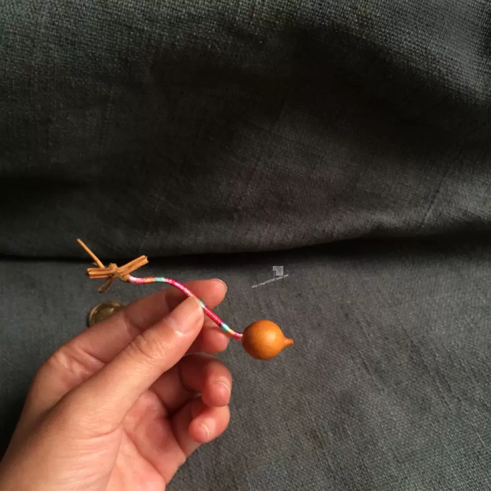 文玩天然老葫n芦精品本地奇形花苞圆球水3滴