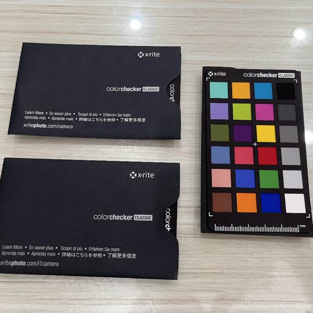 Brand new imported Xritecolorcheckerclassic24 color card