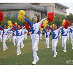 Middle and High School Radio Gymnastics Competition Performance Costumes, Fitness Exercises, Sports Meets, Cheerleading, Aerobics, Team Performance Outfits