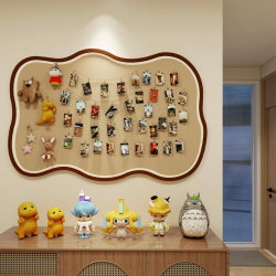 Felt Wall Stickers Creative Photo Wall Felt Board Punch-Free Photo Album Wall Cork Board Polaroid DIY Decorative Wall