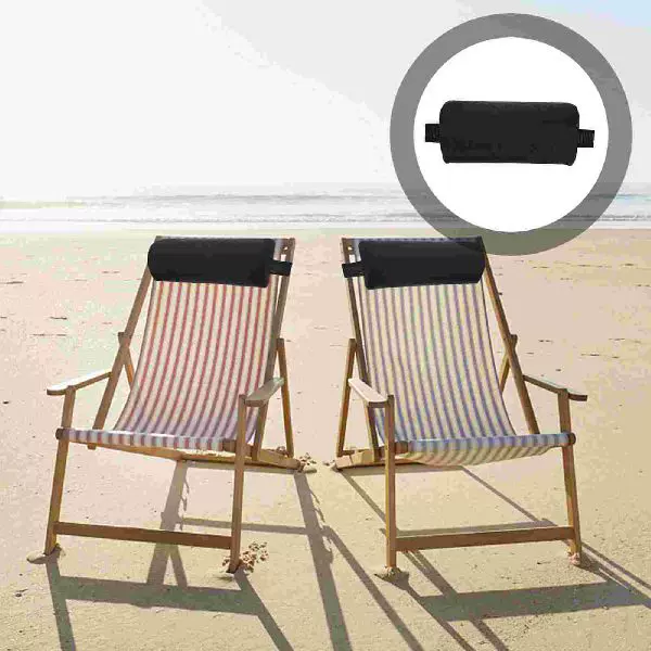 Beach chair headrest on sale pillow