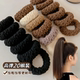 Thick and thickened hair rope, high elasticity, new high-end hair tie, rubber band, hair tie, headband
