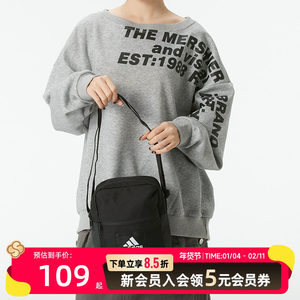 
Adidas shoulder bag men's bag women's bag 2025 summer new sports bag crossbody bag casual backpack IT20