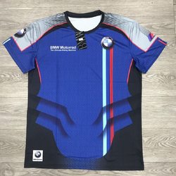 2023 New Model Bmw T-Shirt Factory Uniform Summer Quick-Drying Sweat-Absorbing Motorcycle Riding Cultural Shirt Breathable Short-Sleeve