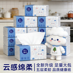 
[20 packs in a box] Affordable household equipment, sanitary toilets, dormitory hand wipes, logs, full box, stocking equipment