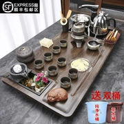 Khay trà nước chảy hoàn toàn tự động, bộ ấm đun nước gia đình hoàn chỉnh, bàn pha trà tích hợp, bộ trà Kung Fu phòng khách