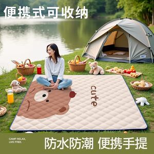 
German imported picnic mat waterproof thickened moisture-proof mat beach mat blanket tent outdoor spring outing picnic camping
