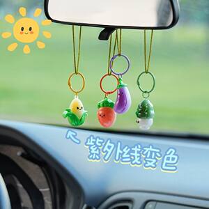 
Simulated food discoloration vegetable roast duck pendant cute female student bag car pendant holiday gift key chain
