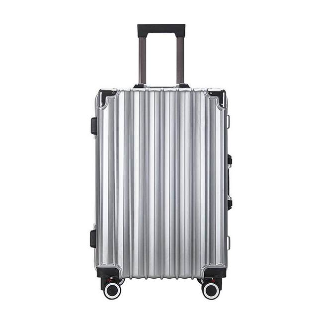 Aluminum frame trolley case manufacturer direct sales same day delivery ...