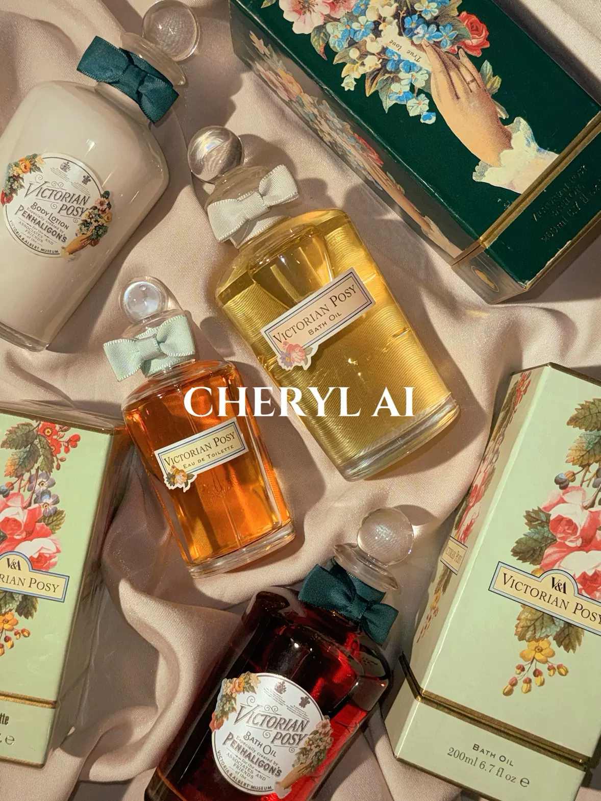 潘海利根维多利亚诗句Penhaligon's Victorian Posy 绝版古董