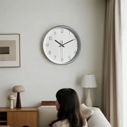 Internet-Famous Silent Wall Clock, Luxury and Stylish Home Clock for Living Room, Modern Minimalist Quartz Clock