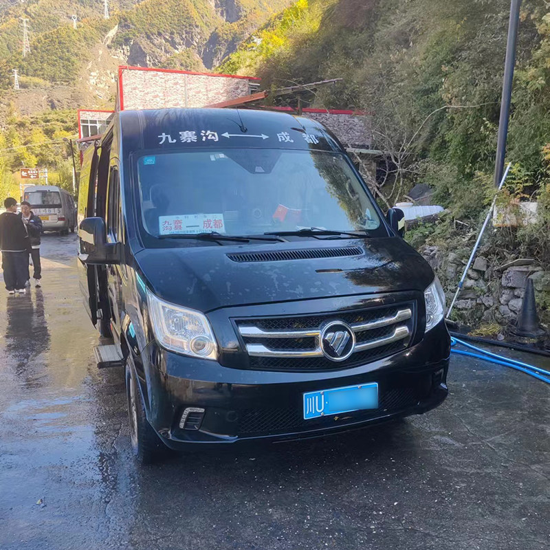 成都到九寨沟--九寨沟回成都商务车大巴车 九寨沟电子地图