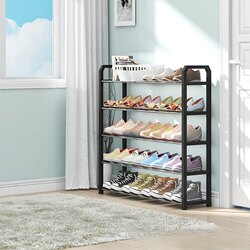 Simple Shoe Rack Dust-Proof Storage Shoe Cabinet Multi-Layer Assembly Home Entrance Shoe Rack Dormitory Storage Rack