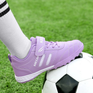 
Summer mesh women's football shoes broken nails TF middle school students children's non-slip training shoes for girls special sneakers