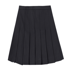 
Fat mm pleated skirt jk short skirt lengthen tall children autumn and winter 200*0.5kg large size cover hips and high waist to make you look slim A-line midskirt