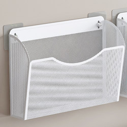 Wall-Mounted Bookshelf, Wall Storage Rack, No-Drill Hanging Basket, Box, Bedroom Essential, Dormitory Must-Have, Upper Bunk Bed