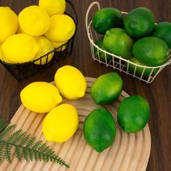 Simulated Fruit Lemon Model Vegetable Photo Props Fruit Shop Milk Tea Shop Coffee Shop Decoration Commercial Use