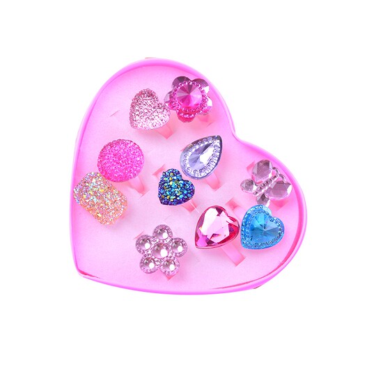 Bagues fantaisie fille (coffret de 5 Bagues fantaisie fille (coffret de 5