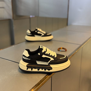 
Color-blocking design niche trendy popular men's shoes thick-soled spring new popular men's shoes fashionable casual shoes