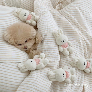 
ins Korean pet rabbit plush comfort sleep relieve boredom toys pet dog cat pets