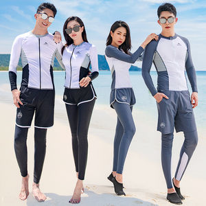 Diving clothing swimsuit Women's long -sleeved swimwear men's sunscreen fast dry couple diving clothes long pants jellyfish jellyfish warm surfing suit
