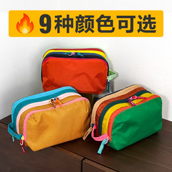 Dopamine-Colored Alpaca Toiletry Bag, Large-Capacity Cosmetic Bag for Women, New Portable Storage Bag, Clutch Bag for Women