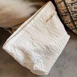 Cosmetic Bag 2023 New Model Bubble Rose Storage Organizer Bag for Travel and Business Trips, Extra Large Capacity, Portable and High-End Feel